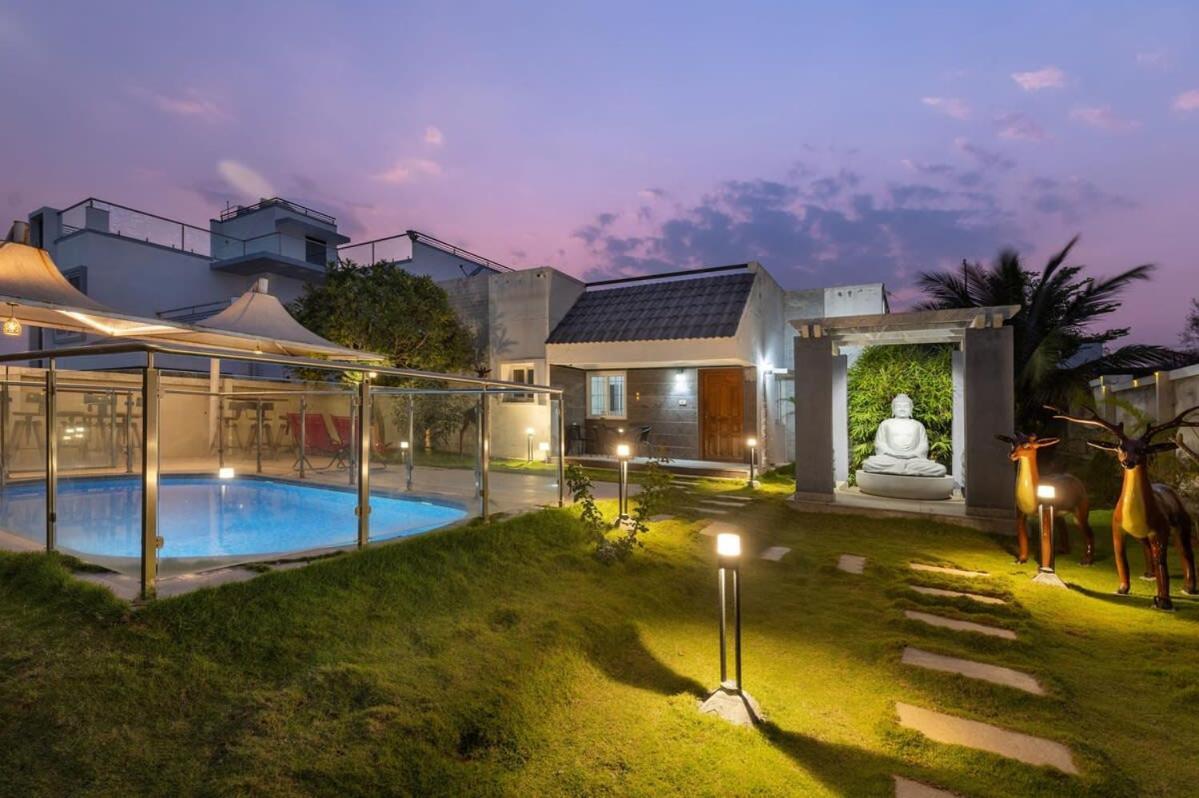 Blue Nest By Stayjadeparty Villalawn โฮซูร์ ภายนอก รูปภาพ